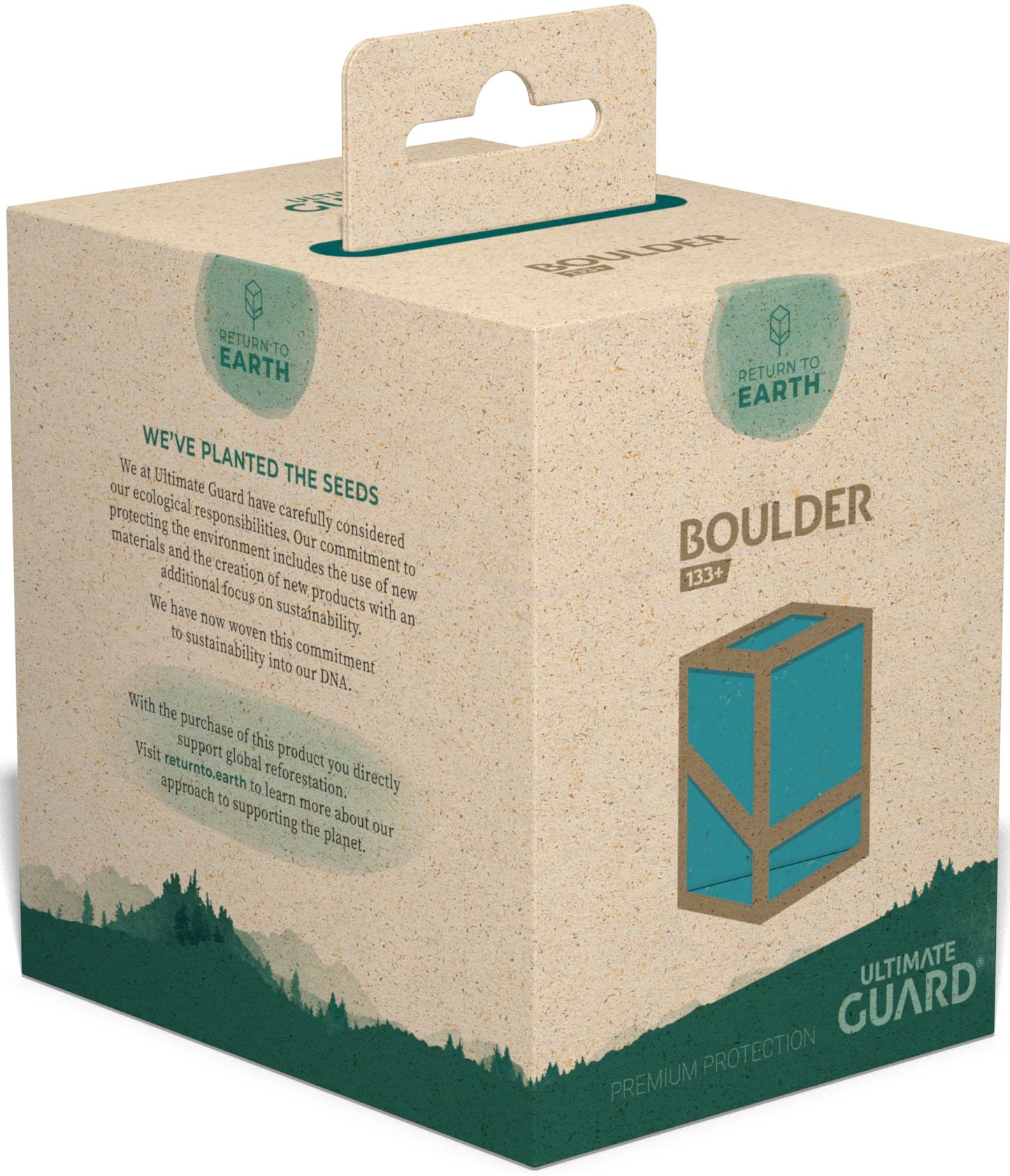 Ultimate Guard: Boulder RTE 133+ - Petrol Deck Boxes & Storage Ultimate Guard