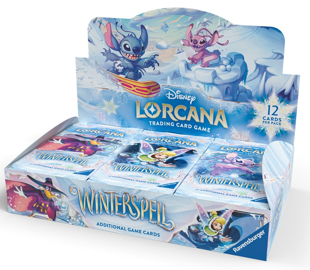 Disney Lorcana: Winterspell - Booster Box Case (4 Boxes) (In-Store: February 13 / Online: February 20)