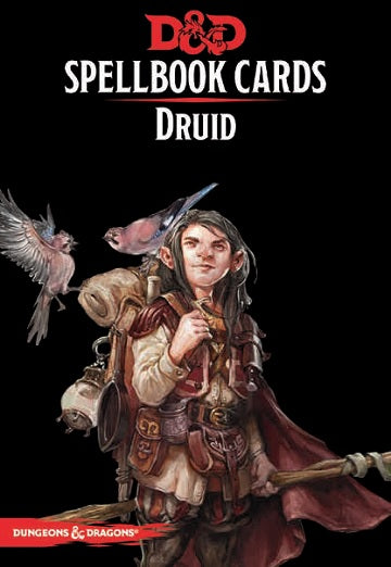 D&D Spellbook Cards: Druid 2nd Edition Dungeons & Dragons 5E Wizards of the Coast