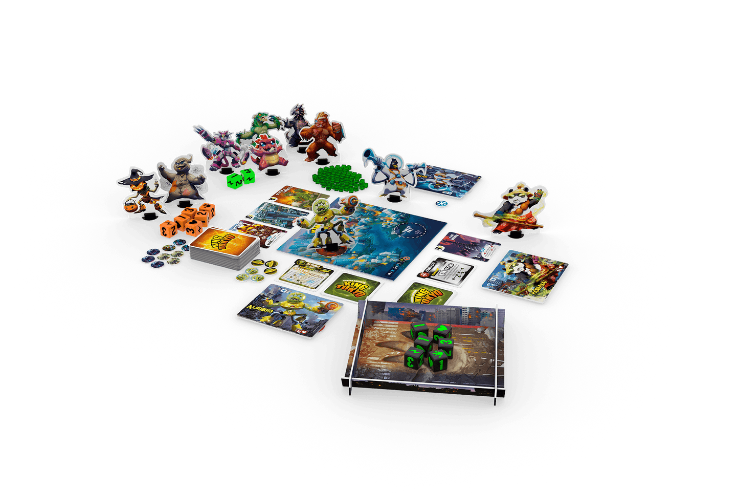 King Of Tokyo: Monster Box Board Games IELLO