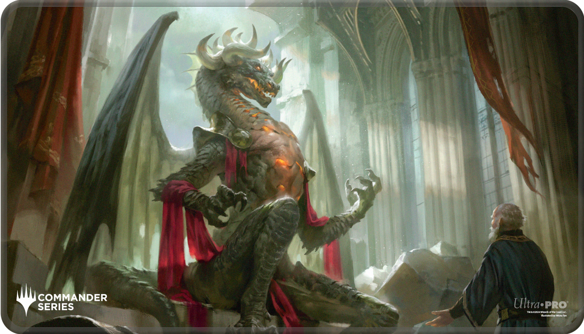 Ultra Pro: Stitched Playmat - "Korvold, Fae-Cursed King" MTG Commander Series Playmats Ultra Pro