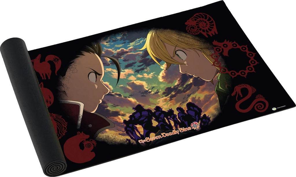 The Seven Deadly Sins: Playmat - "Face to Face" Playmats Japanime Games
