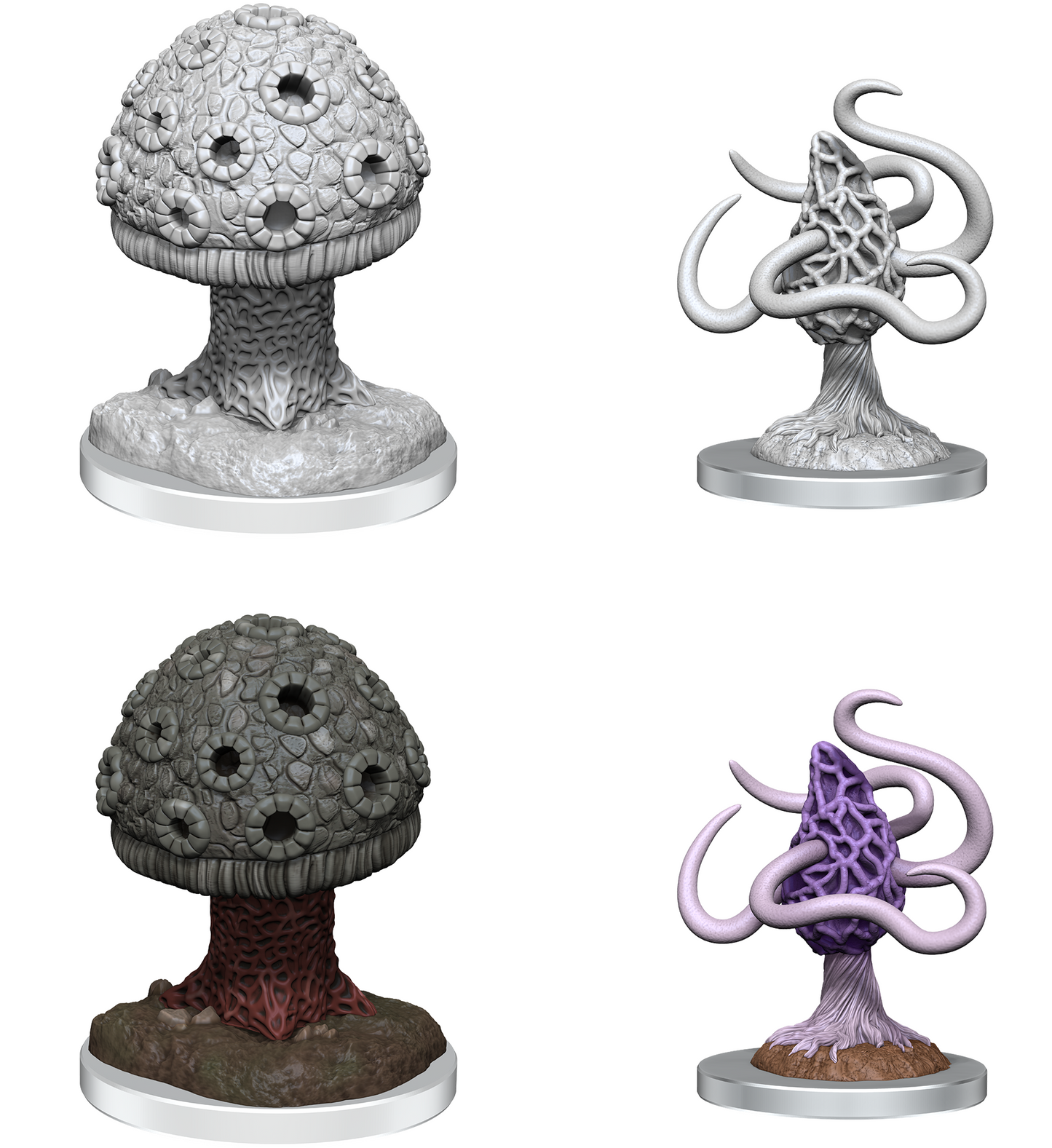 D&D Nolzur's Marvelous Miniatures: W21 Shrieker & Violet Fungus Unpainted Miniatures WizKids