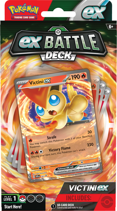 Pokémon Victini ex Battle Deck Pokemon Sealed Pokémon