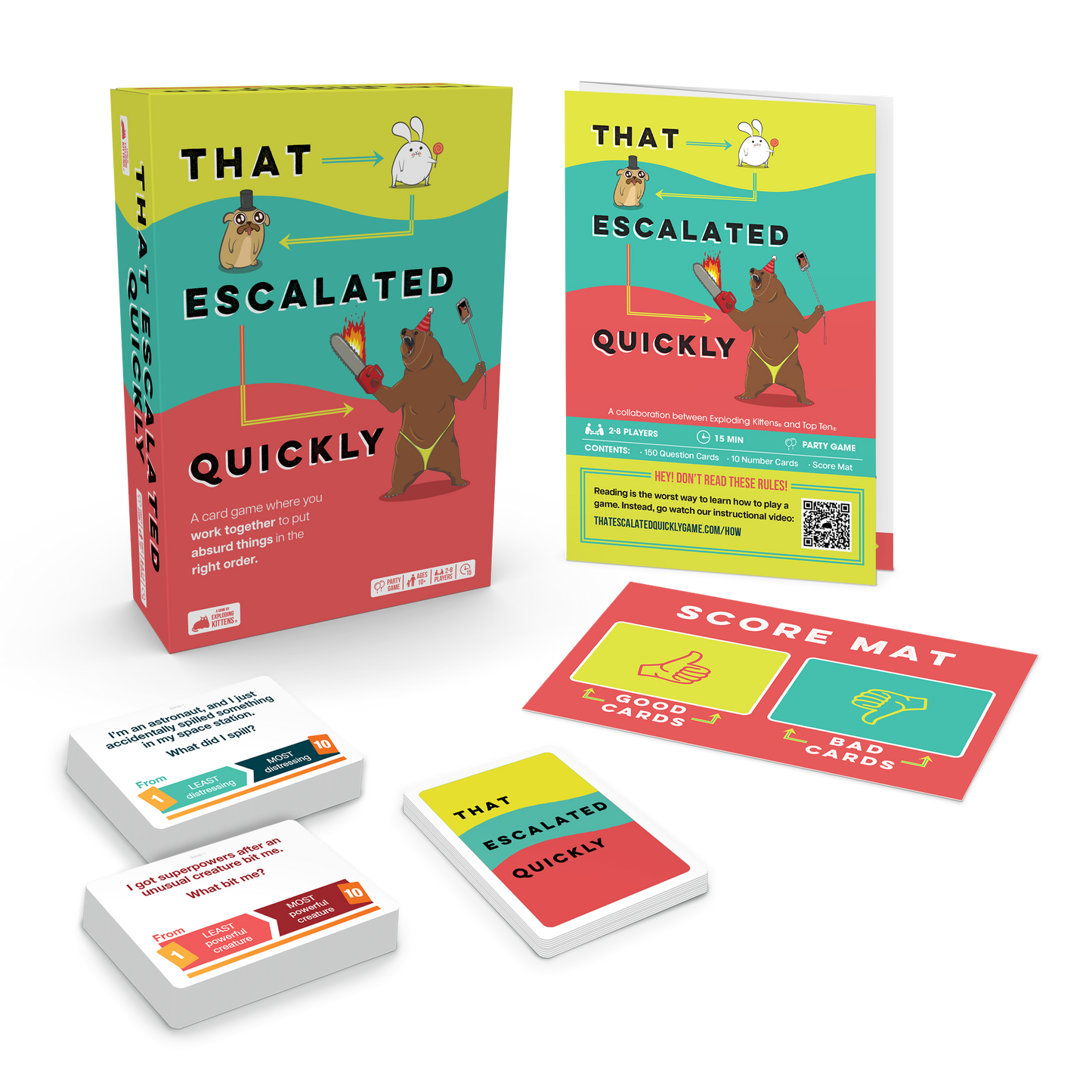 That Escalated Quickly Board Games Exploding Kittens