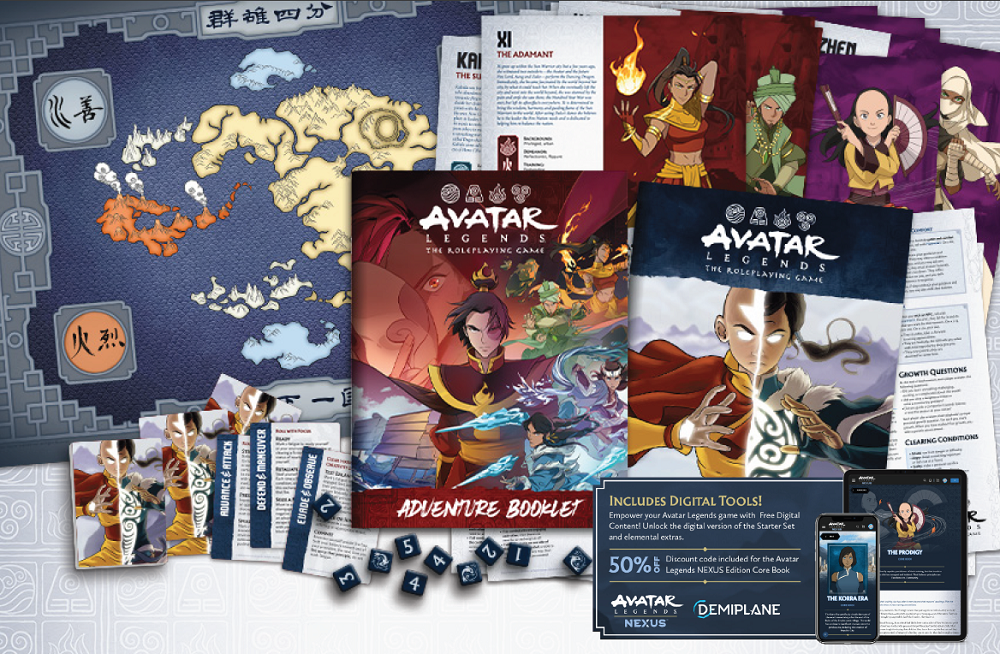 Avatar Legends: The Roleplaying Game Starter Set Tabletop RPGs Magpie Games