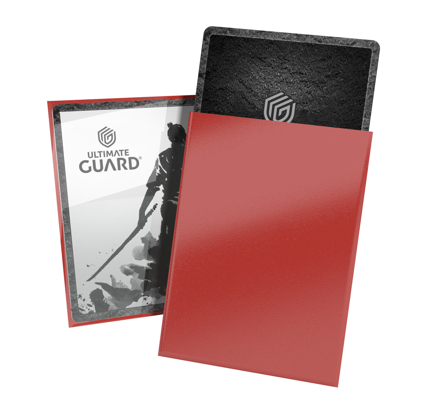 Ultimate Guard: Katana Standard Sleeves - Rising Sun 100Ct (Bright Red) Card Sleeves Ultimate Guard