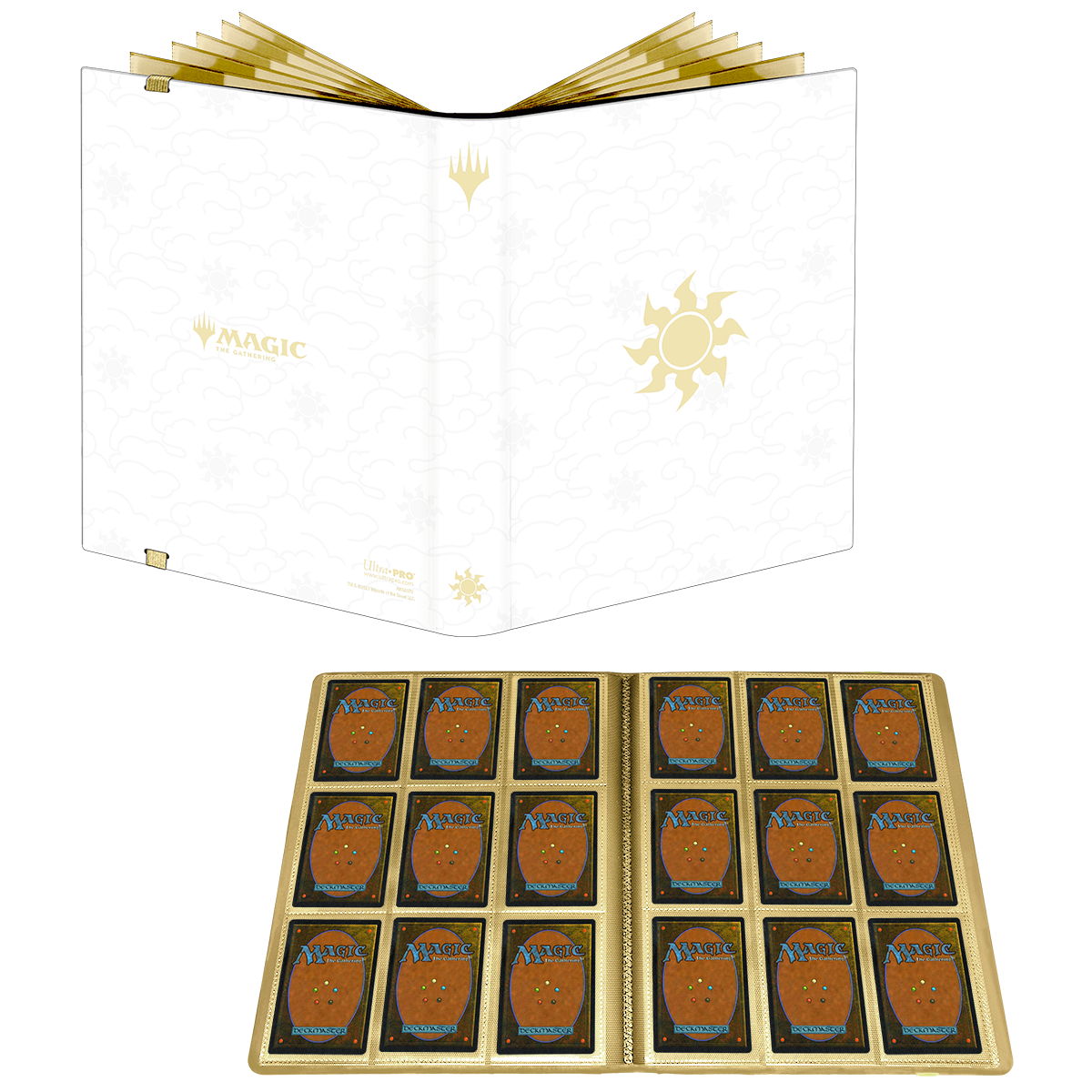 Ultra Pro: 9-Pocket Pro Binder - "Plains" MTG Mana 8 Binders, Pages & Toploaders Ultra Pro