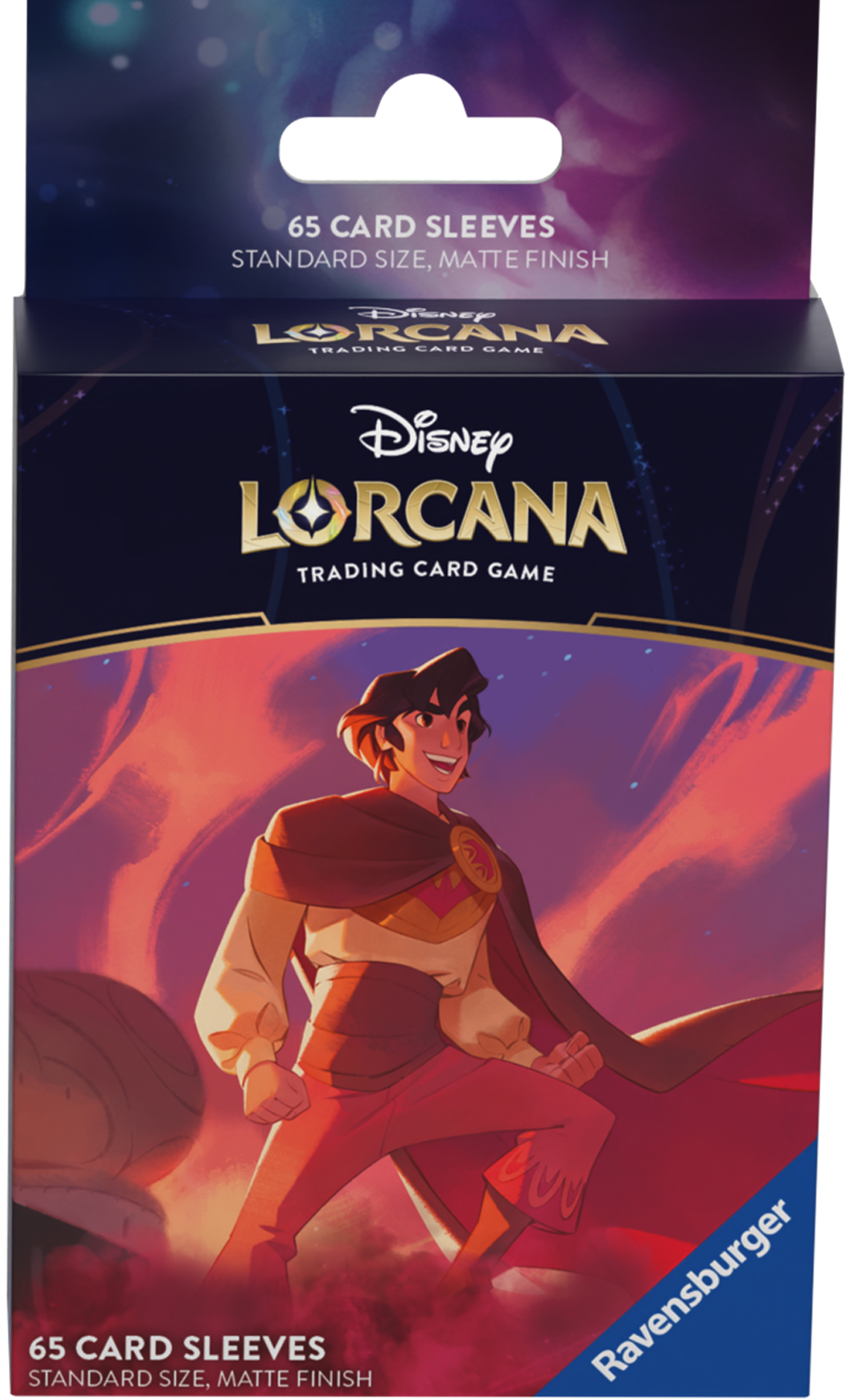 Disney Lorcana: Matte Art Sleeves - "Aladdin" Shimmering Skies 65Ct Card Sleeves Ravensburger