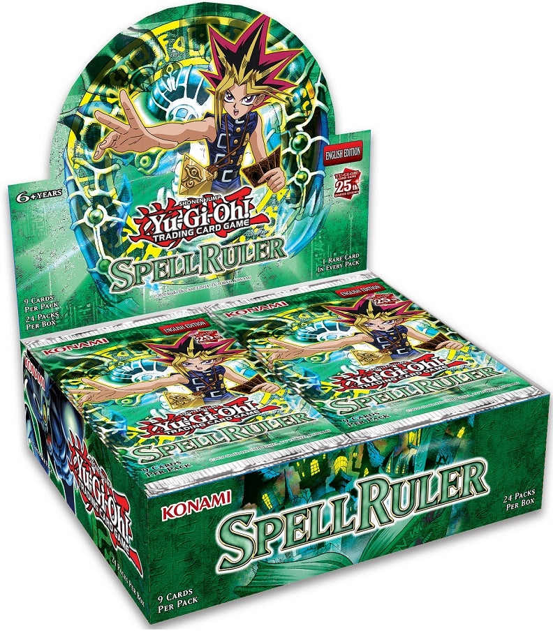 Yu-Gi-Oh! 25th Anniversary: Spell Ruler Booster Box Yugioh Sealed Yu-Gi-Oh!