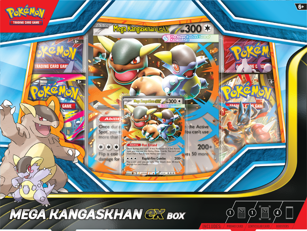 Pokémon Mega Kangaskhan ex Box (Limit 2 Per Person) Pokemon Sealed Pokémon