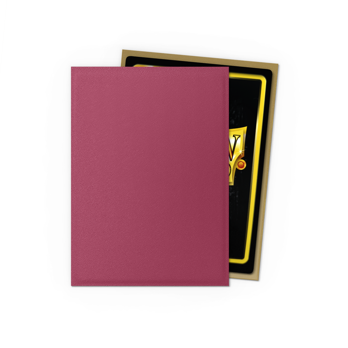 Dragon Shield: Dual Matte Sleeves - "Pomegranate & Gold" 100Ct Card Sleeves Dragon Shield