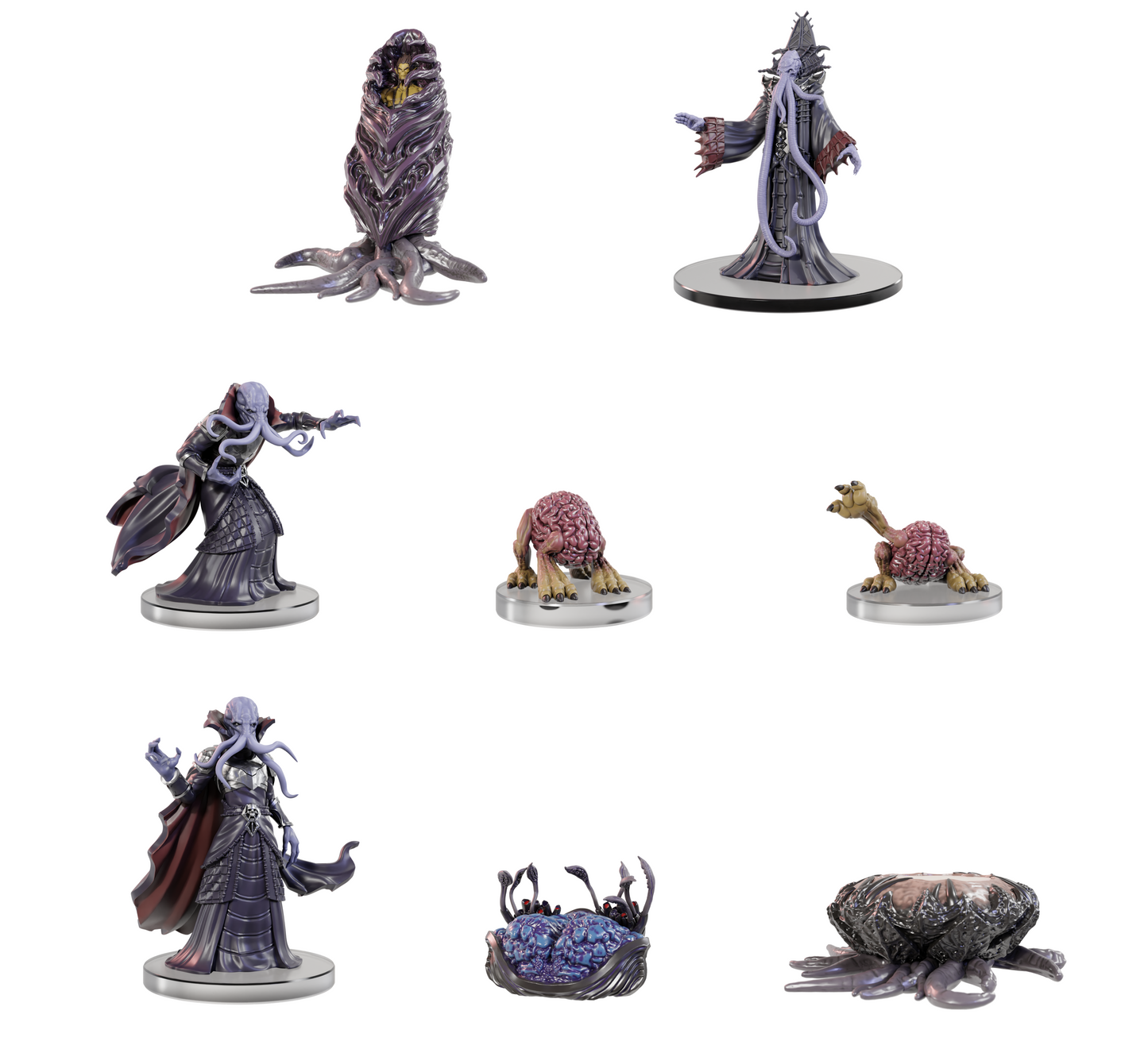 D&D Icons of the Realms: Adventure in a Box - Mind Flayer Voyage RPG Miniatures WizKids