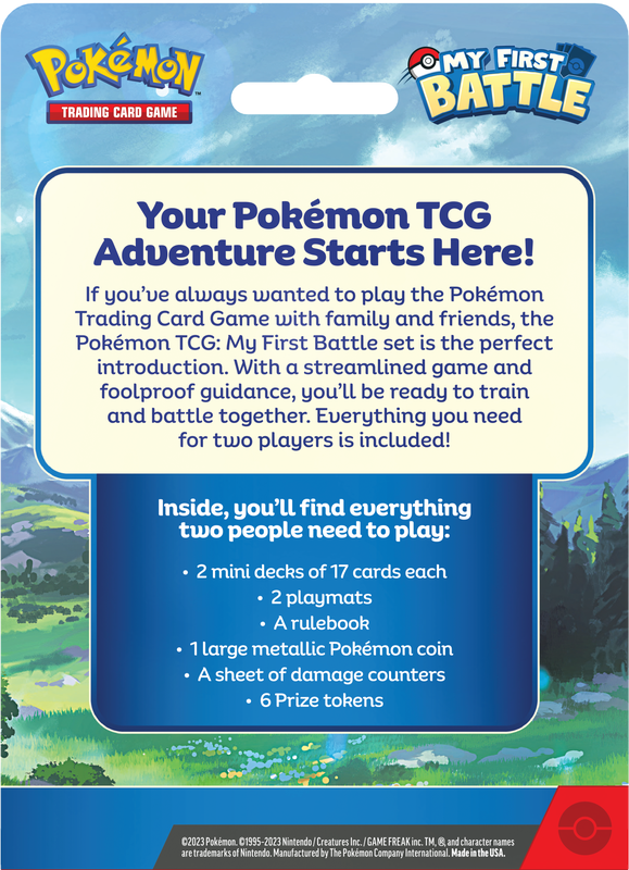 Pokémon My First Battle Deck - Pikachu & Bulbasaur Pokemon Sealed Pokémon