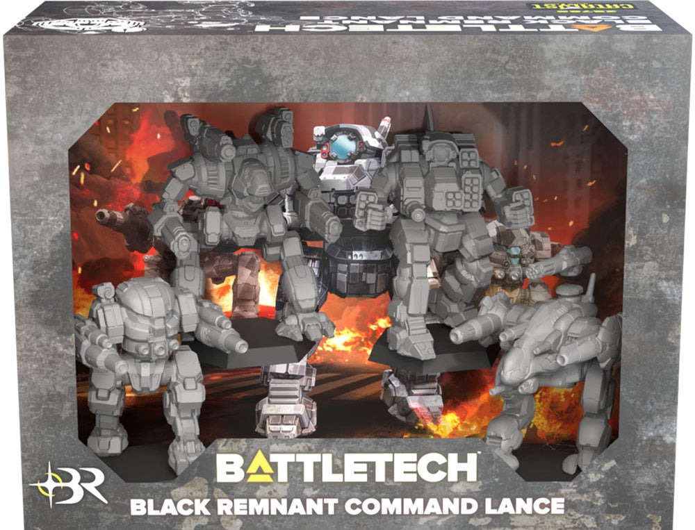 BattleTech: ForcePack - Black Remnant Command Lance BattleTech Catalyst Game Labs