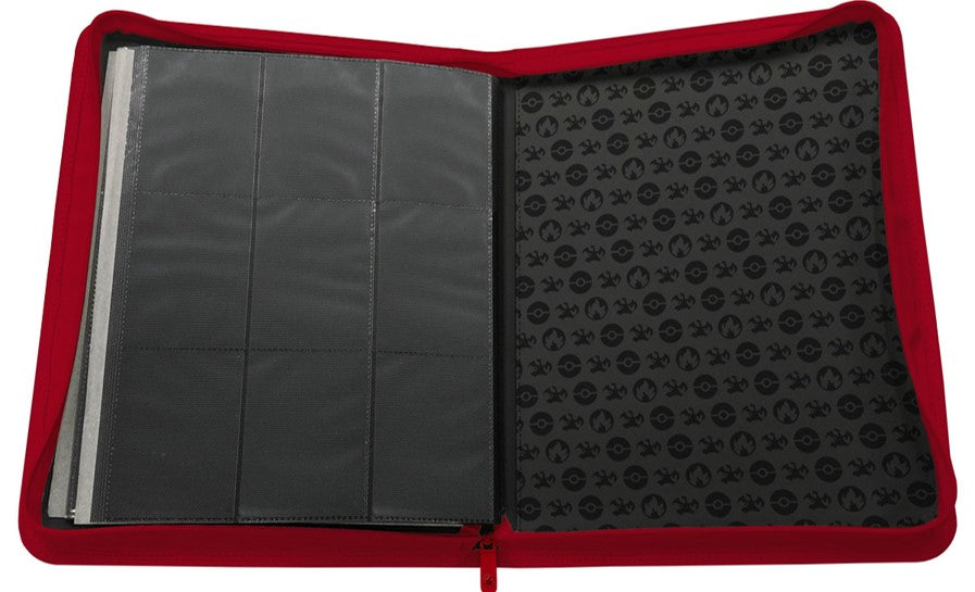 Ultra Pro: 9-Pocket Zippered Pro-Binder Pokémon Elite Charizard Binders & Pages Ultra Pro