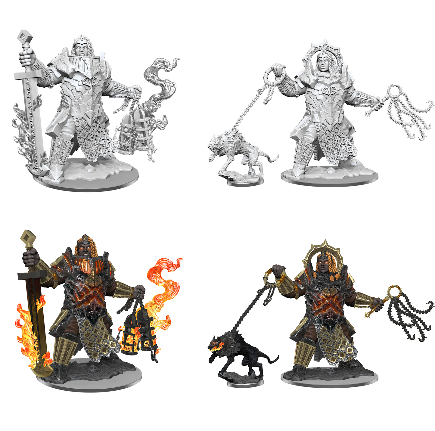 D&D Frameworks: W2 Fire Giant RPG Miniatures WizKids