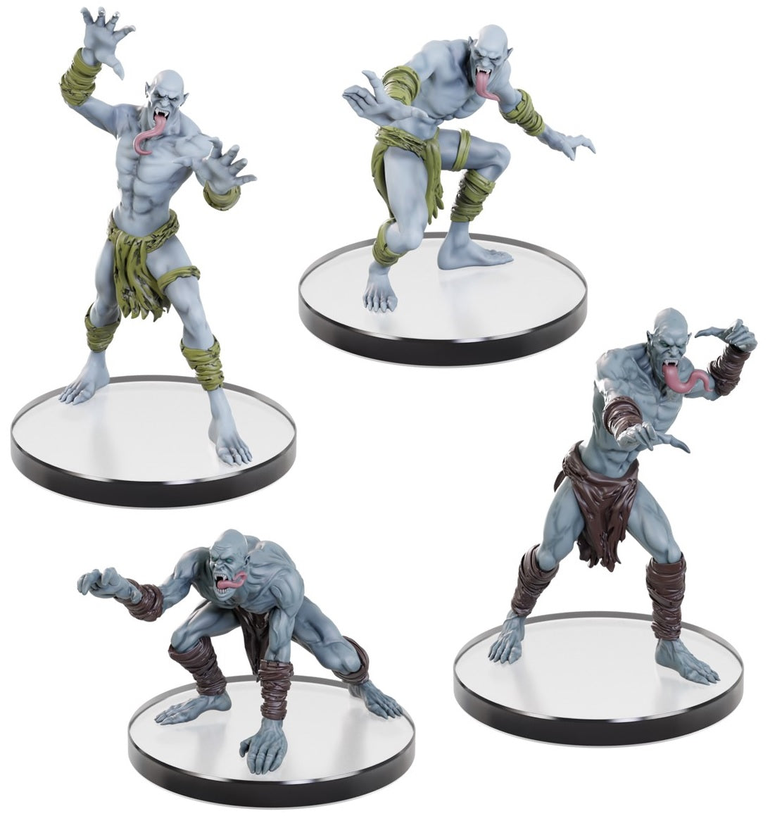 D&D Icons of the Realms: Undead Armies - Ghouls & Ghasts RPG Miniatures WizKids
