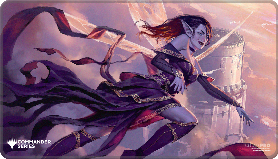 Ultra Pro: Stitched Playmat - "Alela, Artful Provocateur" MTG Commander Series Playmats Ultra Pro