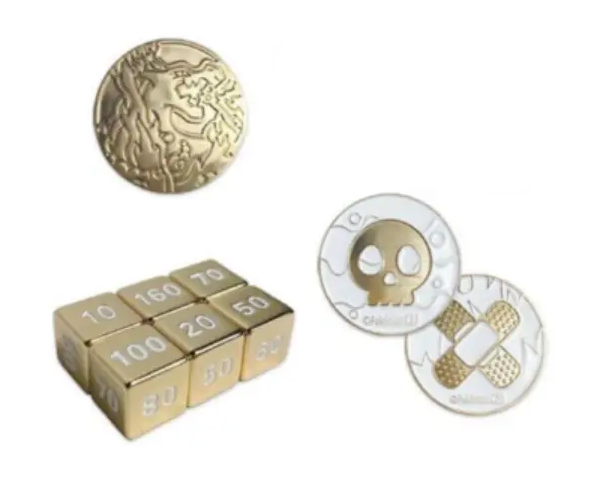 Pokémon Ultra Premium Collection (Charizard) Metal Coins & Dice Pack Dice & Gaming Accessories Pokémon