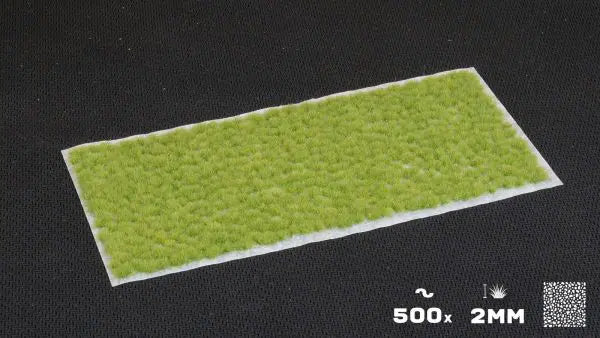 Gamer's Grass: Tiny Tufts Light Green 2mm 500x Basing Materials Gamer's Grass