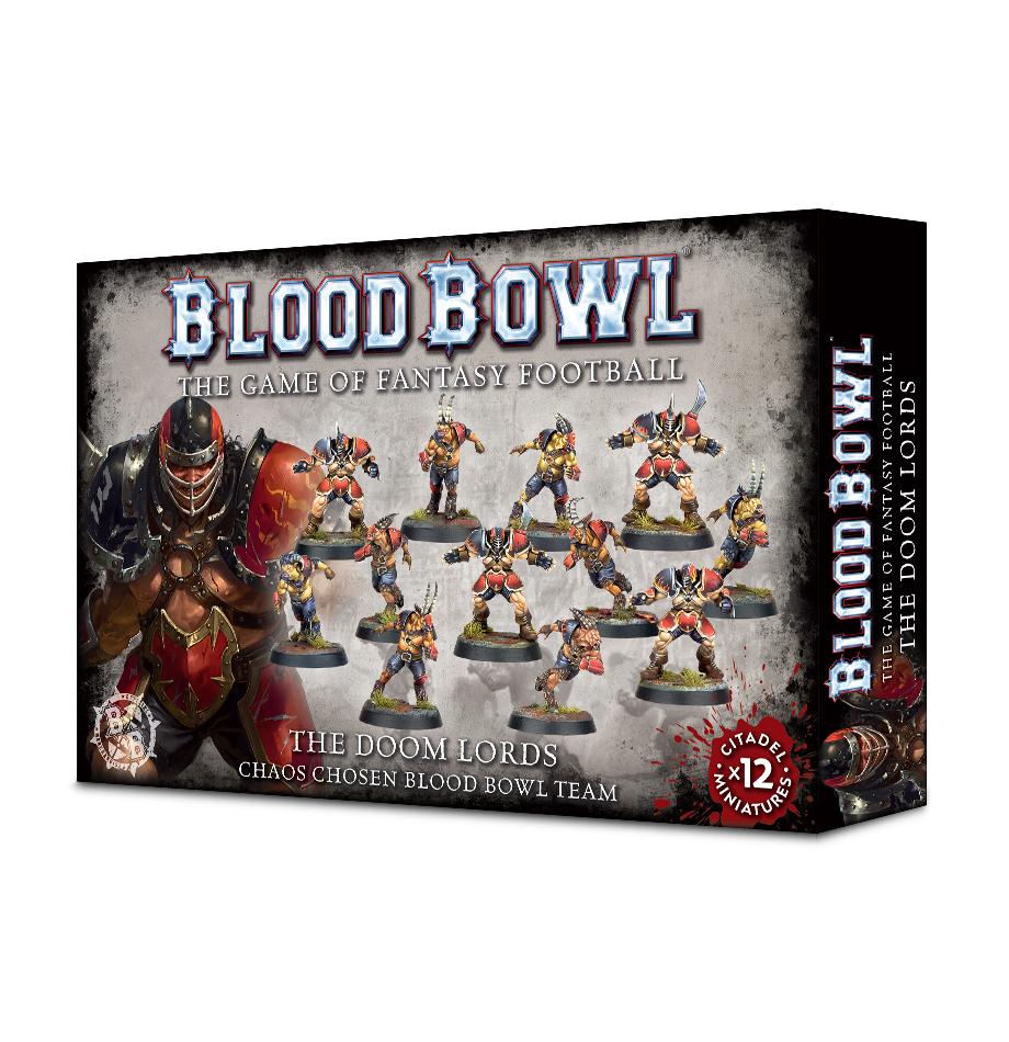 Blood Bowl: Chaos Chosen Team - The Doom Lords Blood Bowl Games Workshop