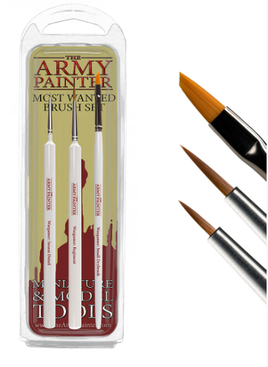 Most Wanted Brush Set (2019)  Army Painter Hobby Supplies & Paints Taps Games Edmonton Alberta