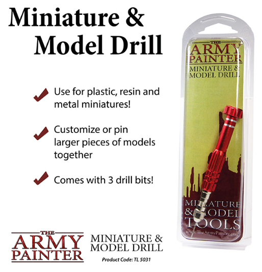 The Army Painter: Miniature And Model Drill Model Tools & Glue Army Painter