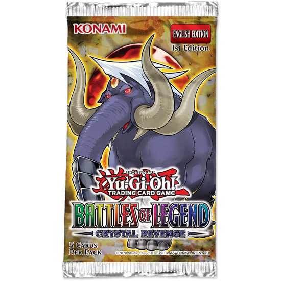 Yu-Gi-Oh! Battles of Legend: Crystal Revenge Booster Box (1st Edition) Yugioh Sealed Yu-Gi-Oh!