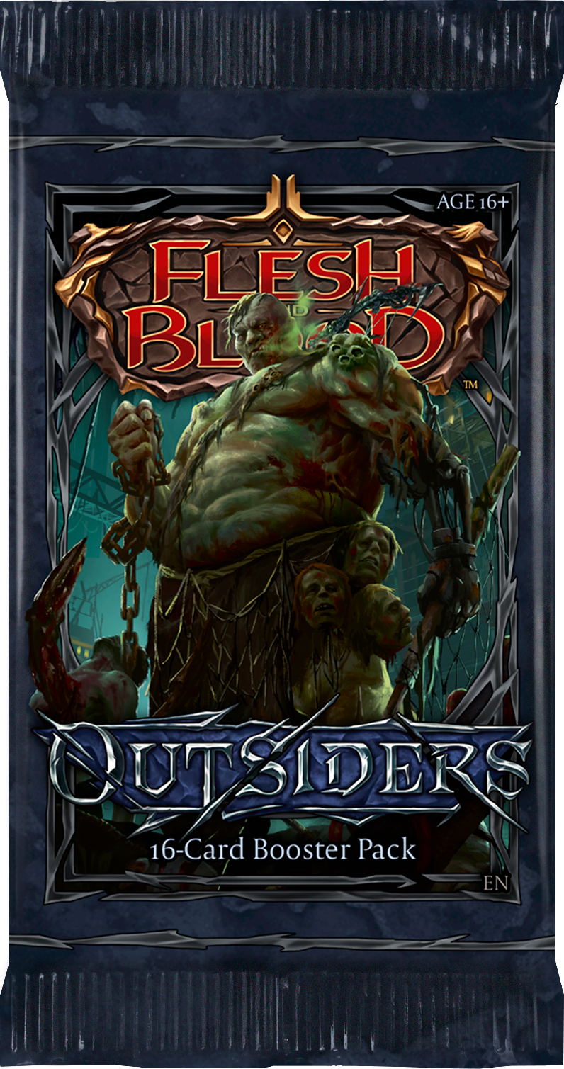 Flesh and Blood Outsiders Booster Box Flesh And Blood Sealed Flesh And Blood