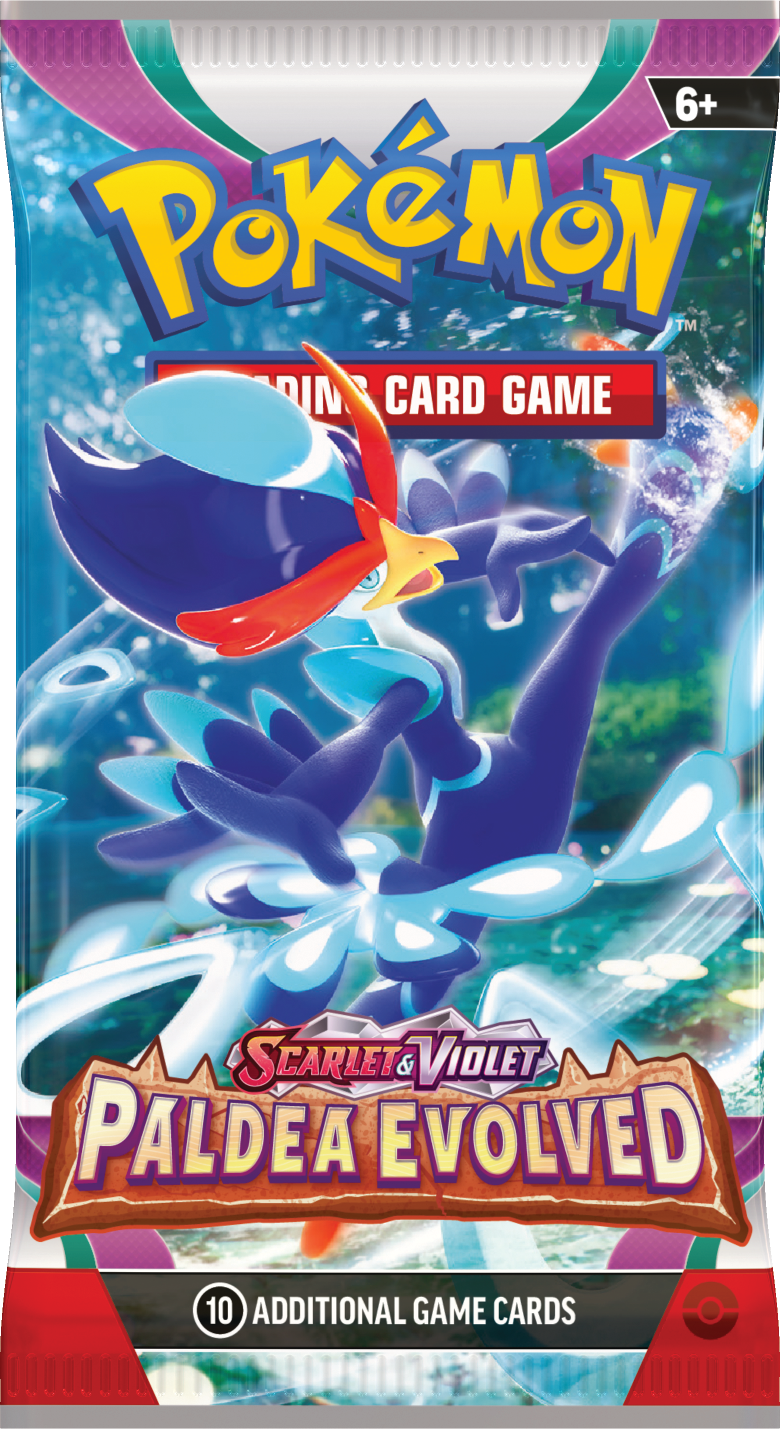 Pokémon Scarlet and Violet: Paldea Evolved Booster Pack Pokemon Sealed Pokémon