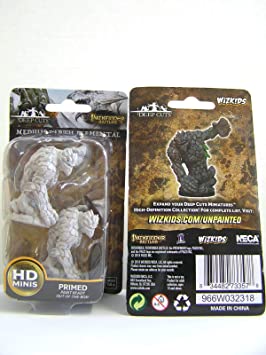 Pathfinder Battles Miniatures: W5 Medium Earth Elemental RPG Miniatures WizKids