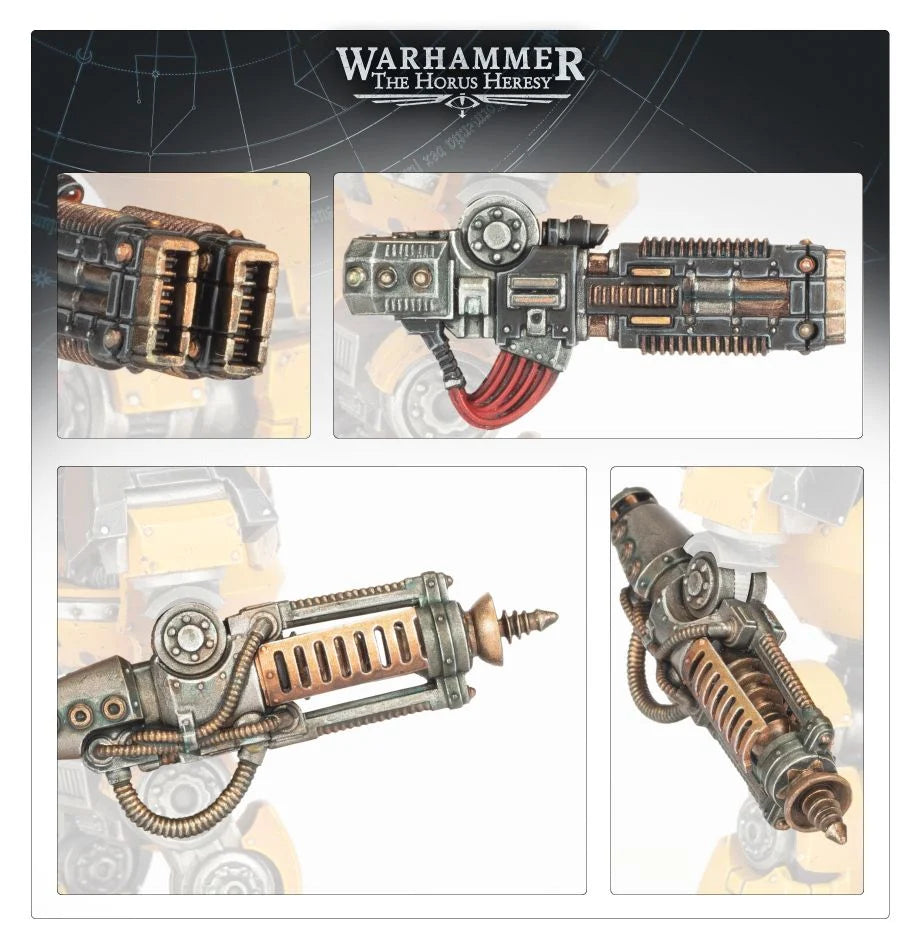 Horus Heresy: Contemptor Dreadnought Weapons Frame 2 (WO) Warhammer 40k Games Workshop
