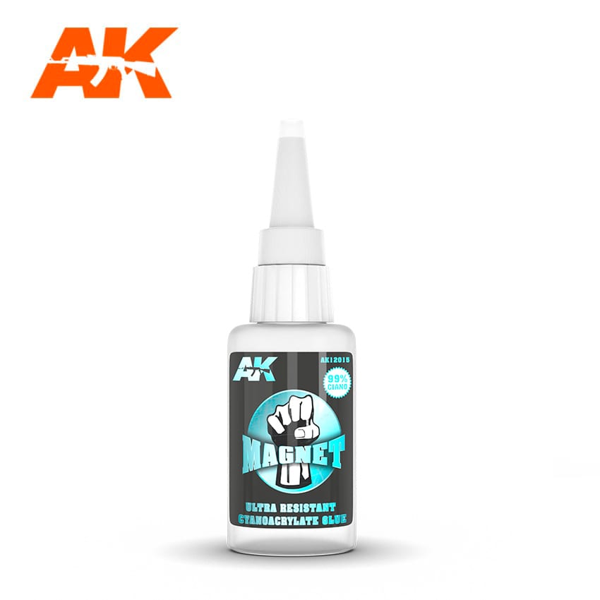 AK Interactive: Magnet Cyanoacrylate Glue Model Tools & Glue AK INTERACTIVE
