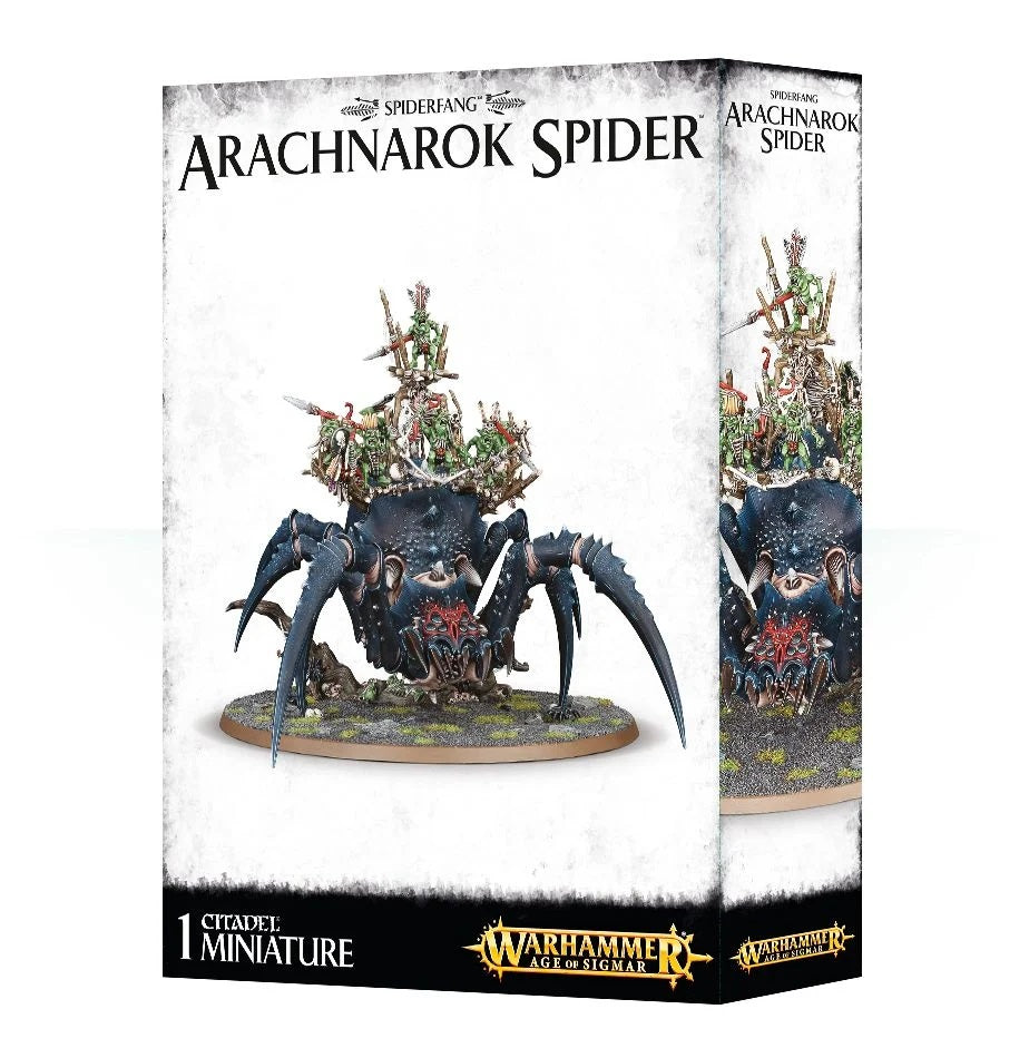 Gloomspite Gitz: Arachnarok Spider (WO) Age of Sigmar Games Workshop