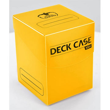 Ultimate Guard - Deck Case 100+ Yellow Deck Boxes & Storage Ultimate Guard