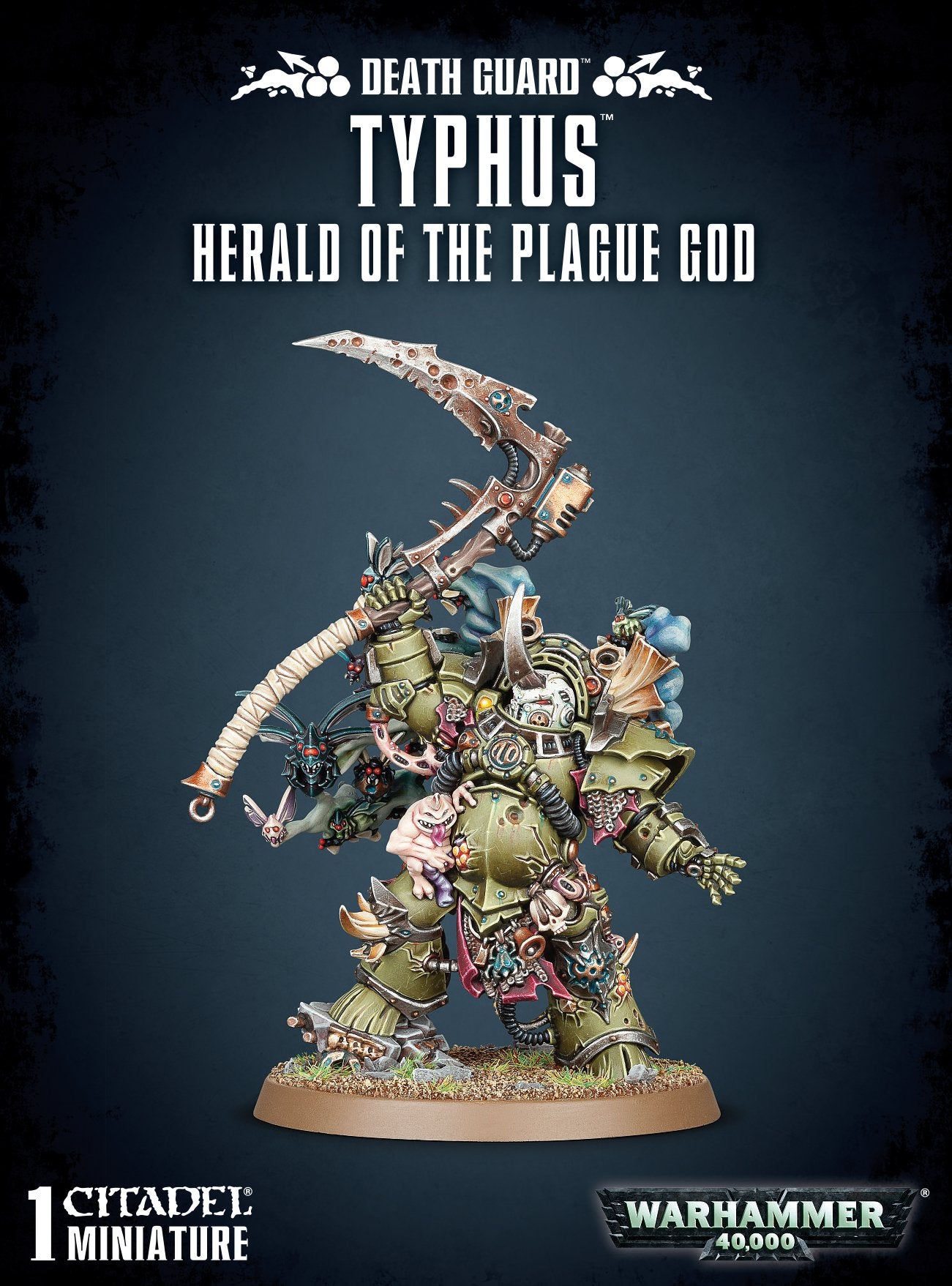 Death Guard: Typhus, Herald of the Plague God Warhammer 40k Games Workshop