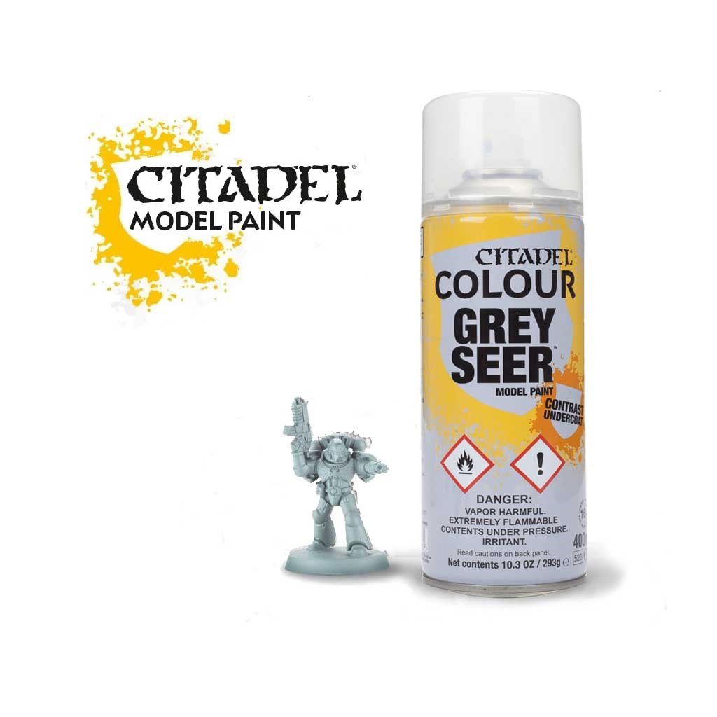 Citadel: Grey Seer - Spray Model Paints Games Workshop
