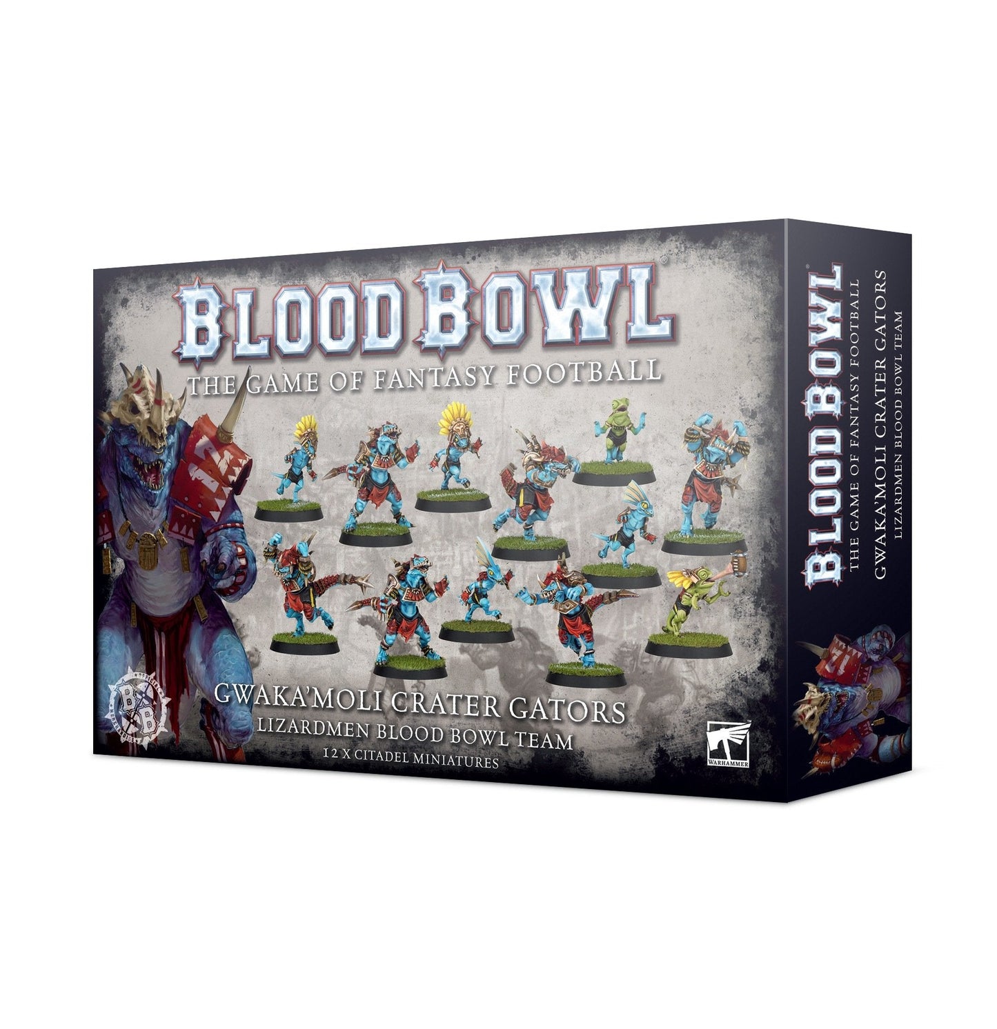 Blood Bowl: Lizardmen Team - Gwaka'moli Crater Gators Blood Bowl Games Workshop