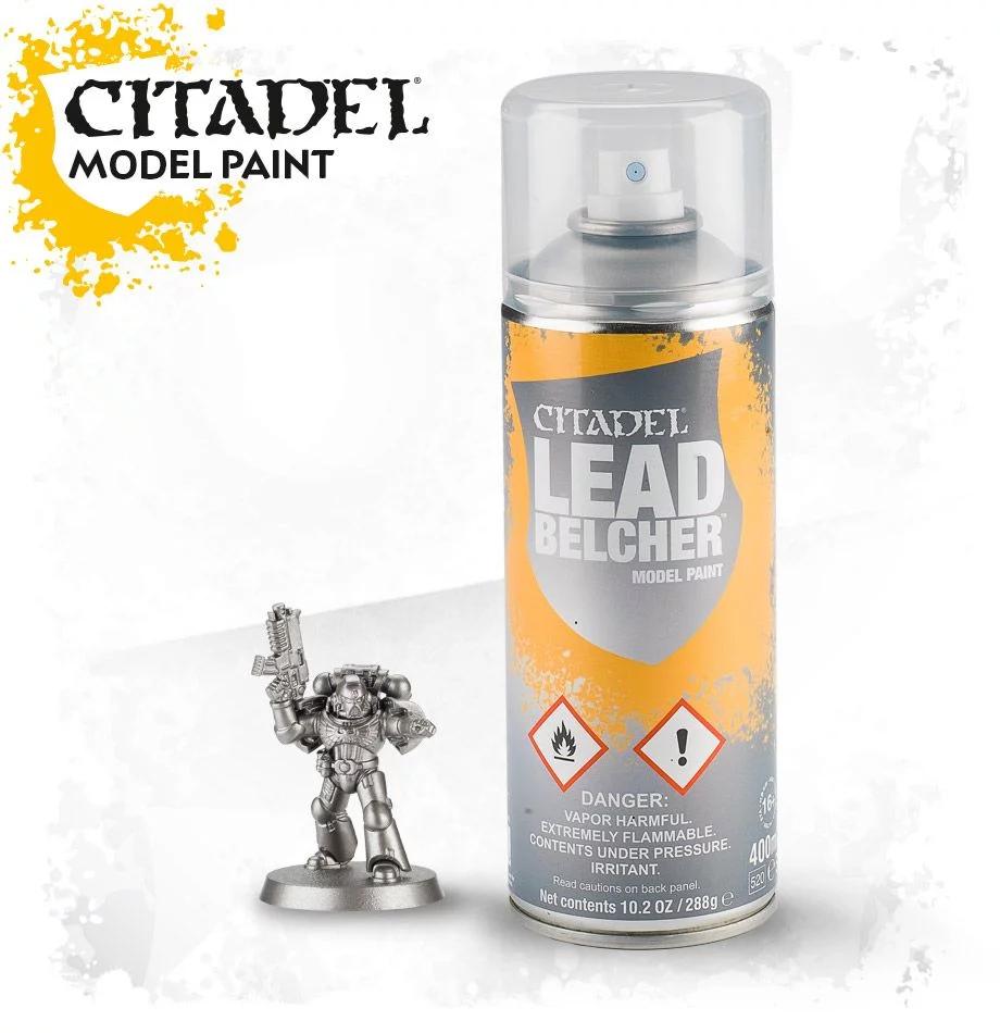 Citadel: Leadbelcher - Spray Model Paints Games Workshop