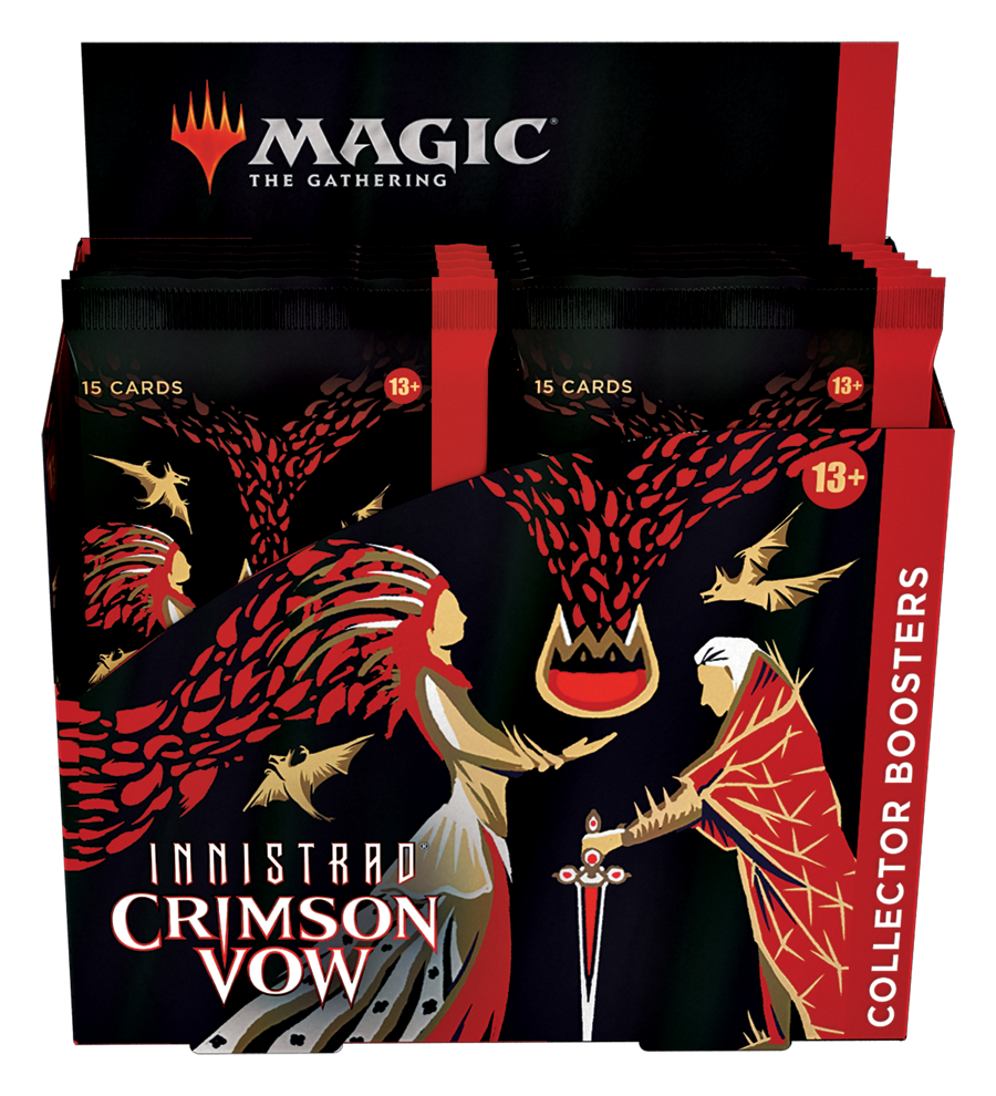 MTG Innistrad: Crimson Vow Collector Booster Box MTG Sealed Wizards of the Coast