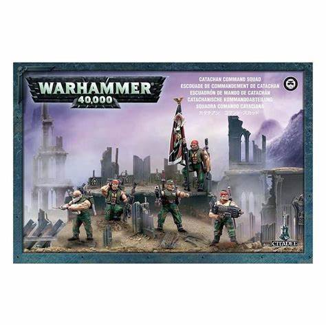 Astra Militarum: Catachan Command Squad (WO) Warhammer 40k Games Workshop