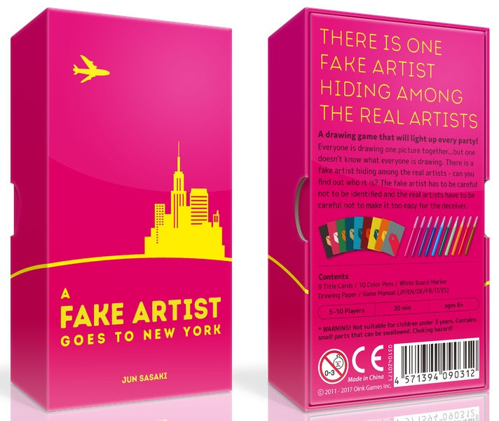 A Fake Artist Goes to New York Board Games Oink Games