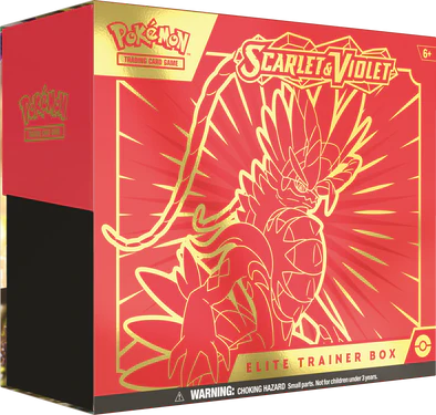 Pokémon Scarlet and Violet Elite Trainer Box (Koraidon) Pokemon Sealed Pokémon