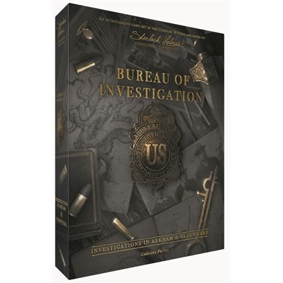 Bureau of Investigation - A Sherlock Holmes Game Board Games Space Cowboys