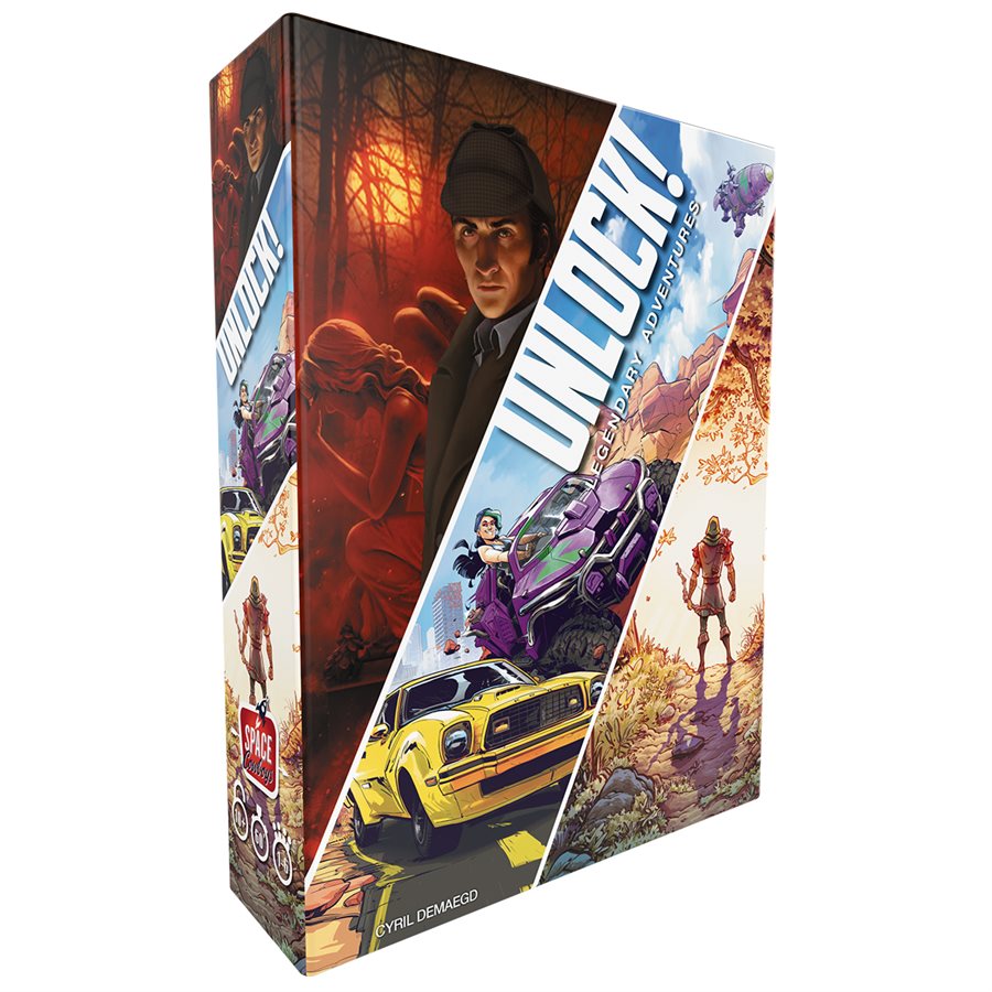 Unlock! - Legendary Adventures Board Games Space Cowboys