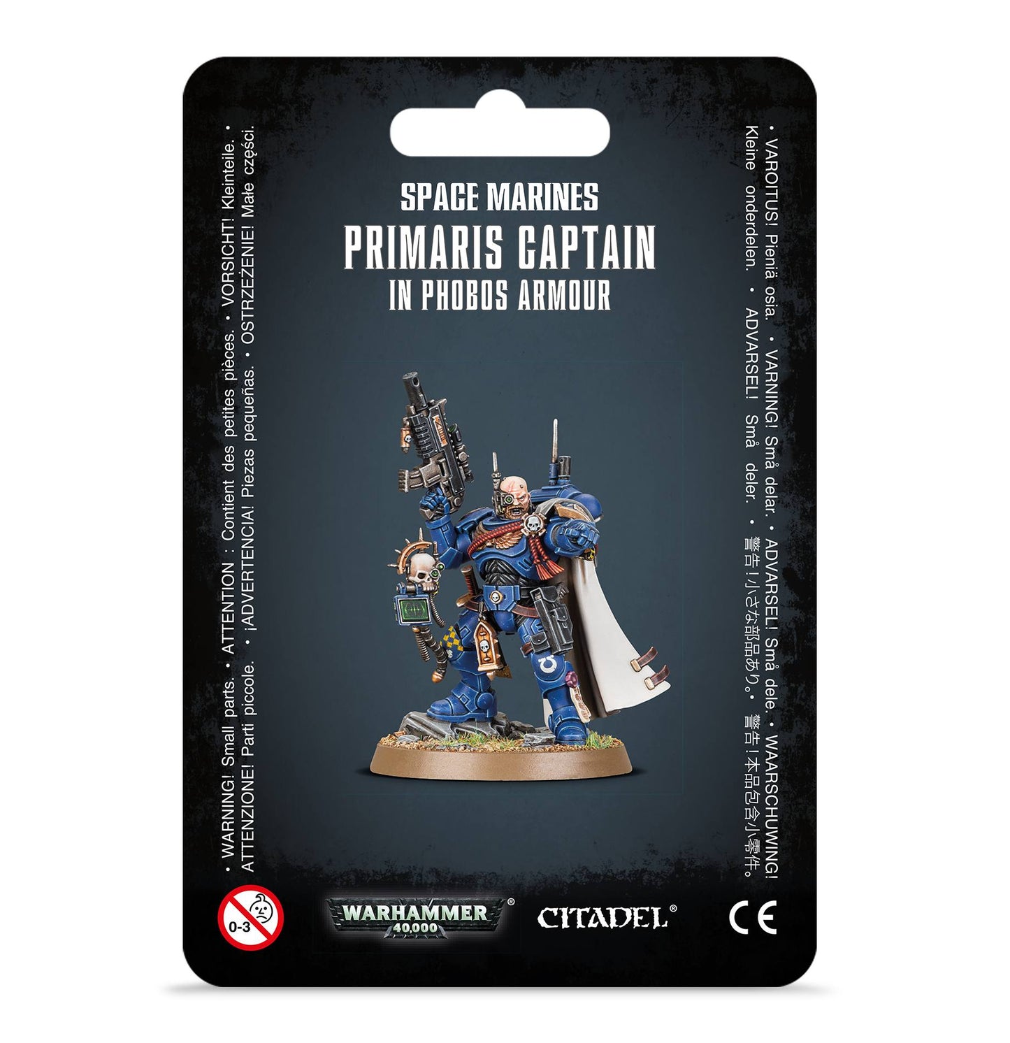 Space Marines: Primaris Captain In Phobos Armour Warhammer 40k Games Workshop