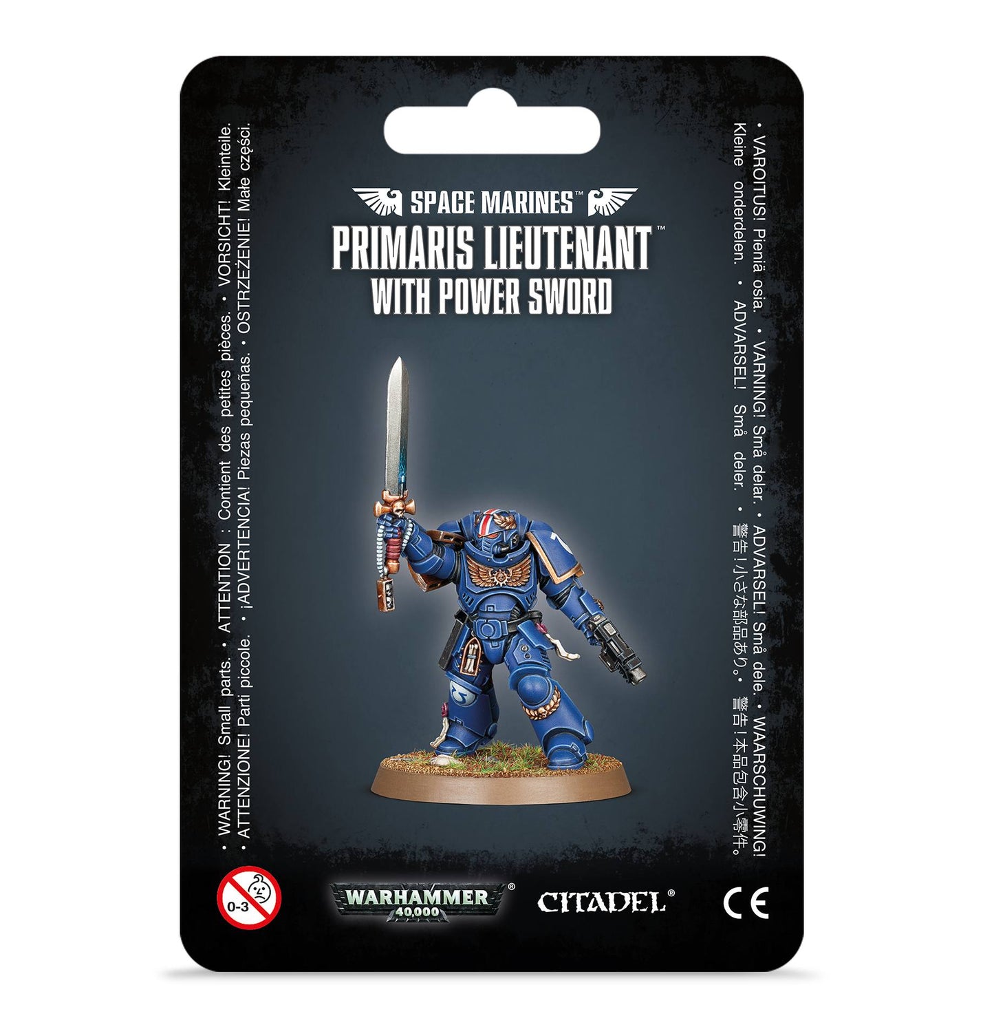 Space Marines: Primaris Lieutenant with Power Sword Warhammer 40k Games Workshop
