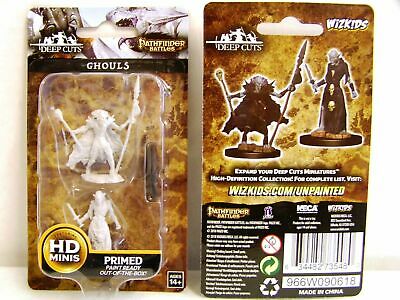Pathfinder Battles Miniatures: W7 Ghouls RPG Miniatures WizKids