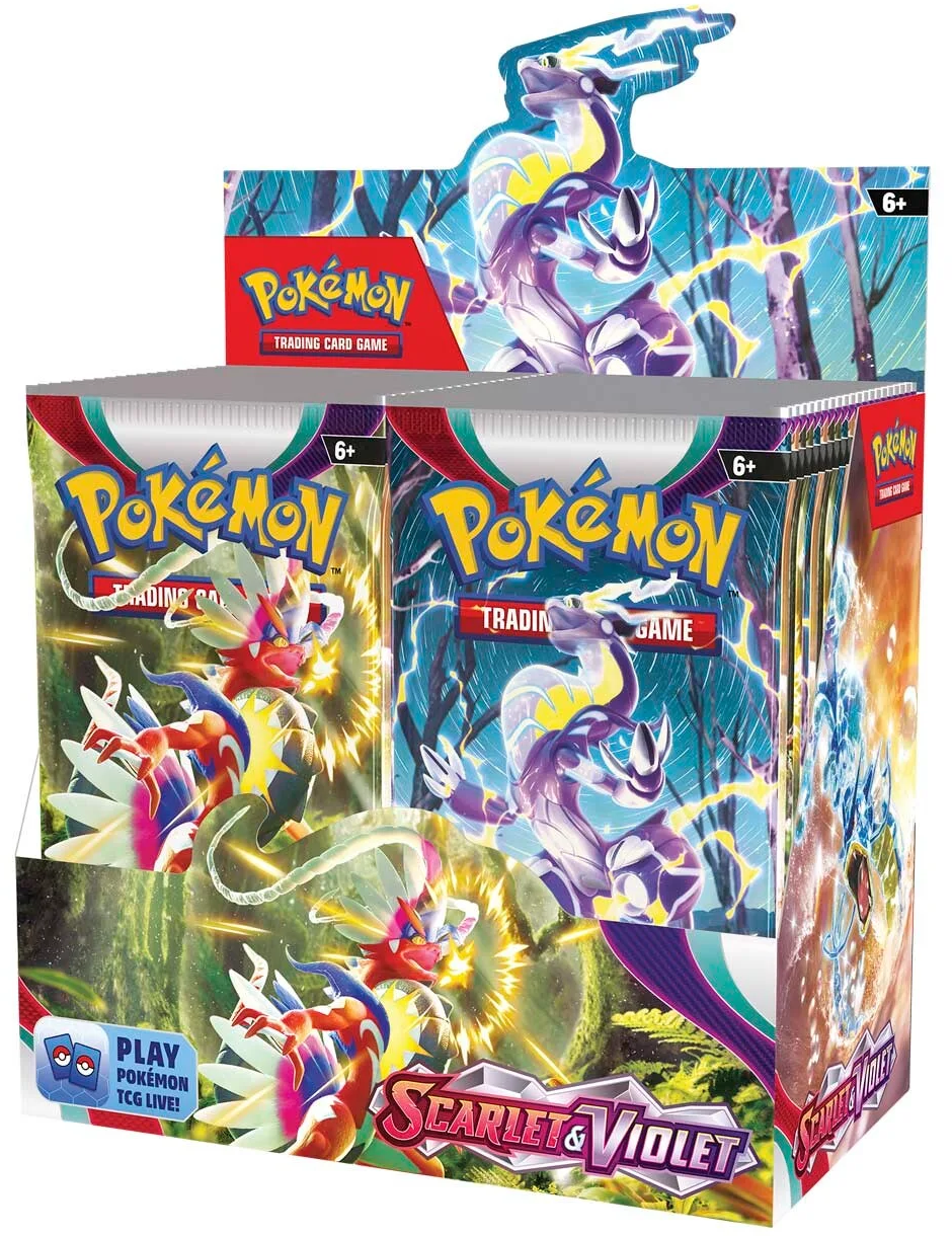 Pokémon Scarlet and Violet - Booster Box Pokemon Sealed Pokémon